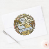 Sticker Rond Plaque (Enveloppe)