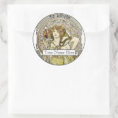 Sticker Rond Plaque (Sac)