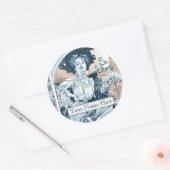 Sticker Rond Plaque (Enveloppe)