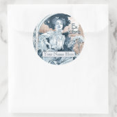 Sticker Rond Plaque (Sac)