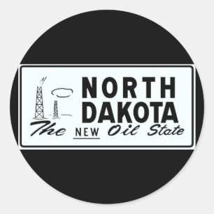 Sticker Rond Plaque d'appoint ND