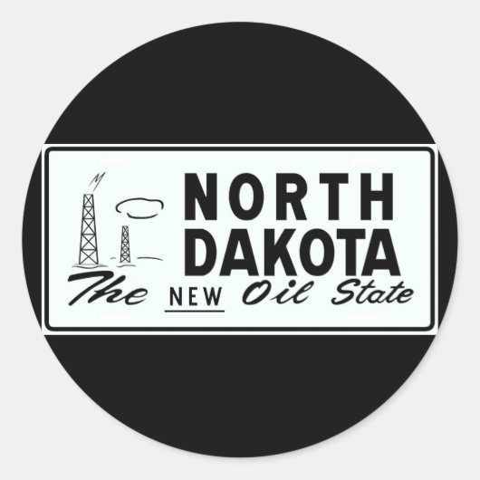 Sticker Rond Plaque d'appoint ND (Devant)