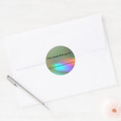 Sticker Rond Plaque de navigation Rainbow Phantoms (Enveloppe)