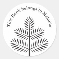 Plaque d'enregistrement de la branche botanique tr