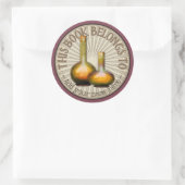 Sticker Rond Plaque publicitaire Potions magiques (Sac)