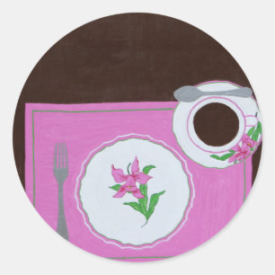 Sticker Rond "Plats de Dallmayr"