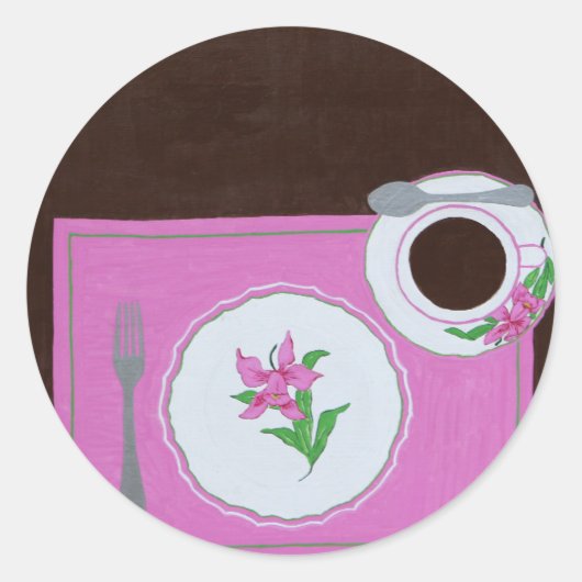 Sticker Rond "Plats de Dallmayr" (Devant)