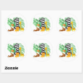 Sticker Rond Playera (Feuille)