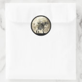 Sticker Rond Pleine lune (Sac)