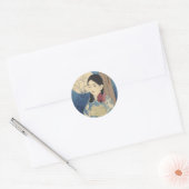 Sticker Rond Pleine lune (Enveloppe)