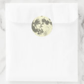 Sticker Rond Pleine lune Lumineuse Superlune (Sac)