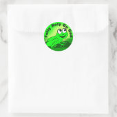 Sticker Rond Pleinement confiance en Dieu F.R.O.G. (Sac)
