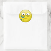 Sticker Rond Pleurer (Sac)