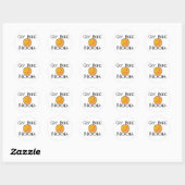 Sticker Rond Pleurer plus de Noob (Feuille)