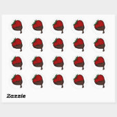 Sticker Rond Plongé (Feuille)