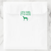 Sticker Rond Plott Hound (Sac)