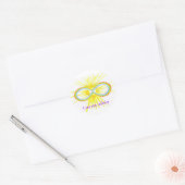 Sticker Rond plubowsheart (Enveloppe)