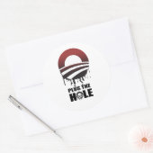 STICKER ROND PLUG LE TROU (Enveloppe)