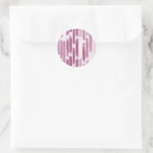 Sticker Rond Pluie de couleurs 6 (Sac)