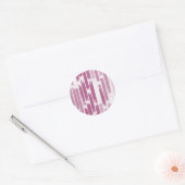 Sticker Rond Pluie de couleurs 6 (Enveloppe)