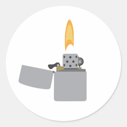 Sticker Rond Plus léger (Devant)