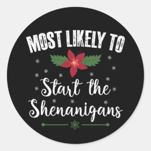 Sticker Rond Plus susceptible de déclencher les Shenanigans de