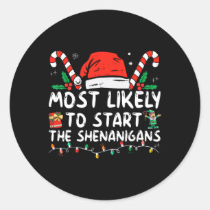 Sticker Rond Plus susceptible de déclencher les Shenanigans Noë