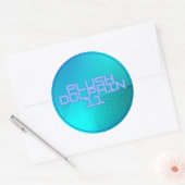 Sticker rond Plushdolphin11 (Enveloppe)