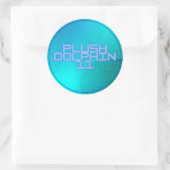 Sticker rond Plushdolphin11 (Sac)