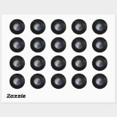 Sticker Rond Pluton (Feuille)