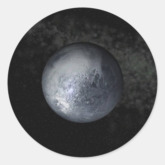 Sticker Rond Pluton (Devant)