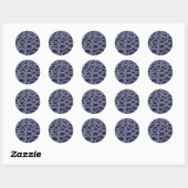 Sticker Rond Pneus de voiture (Feuille)