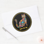 Sticker Rond Poche de jour (Enveloppe)