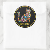 Sticker Rond Poche de jour (Sac)