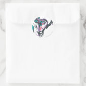 Sticker Rond Poche de sélection couleur Supergirl 3 (Sac)