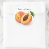 Sticker Rond Poches coupées (Sac)