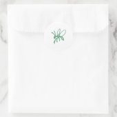 Sticker Rond Poetica Bug Green (Sac)