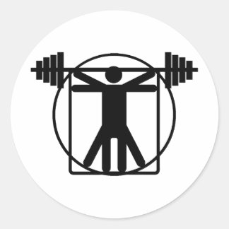 Sticker Rond Poids