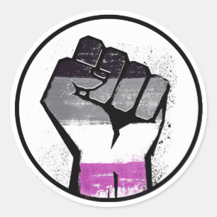 STICKER ROND POIDS ASEXUEL