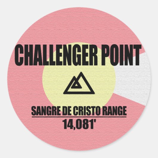 Sticker Rond Point Challenger (Devant)