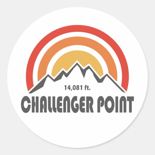 Sticker Rond Point Challenger (Devant)