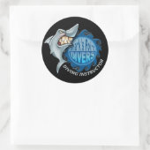 Sticker Rond Point du requin (Sac)