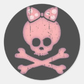 Sticker Rond Point Molly Bow (Devant)