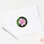 Sticker Rond Point rose (Enveloppe)