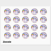 Sticker Rond Pointeur à la perfection (Feuille)