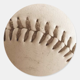 Sticker Rond Points De Baseball