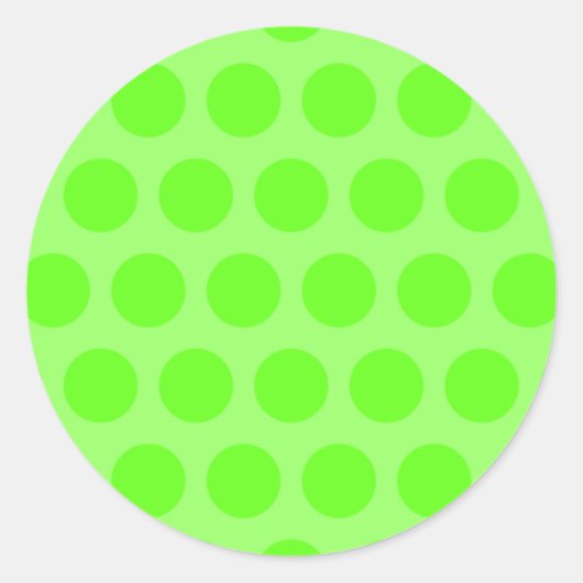 Sticker Rond Points de citron (Devant)