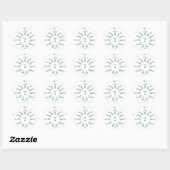 Sticker Rond Points de navigation (Feuille)
