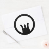 Sticker Rond Points de vue AR15/M16 (Enveloppe)