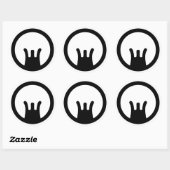 Sticker Rond Points de vue AR15/M16 (Feuille)